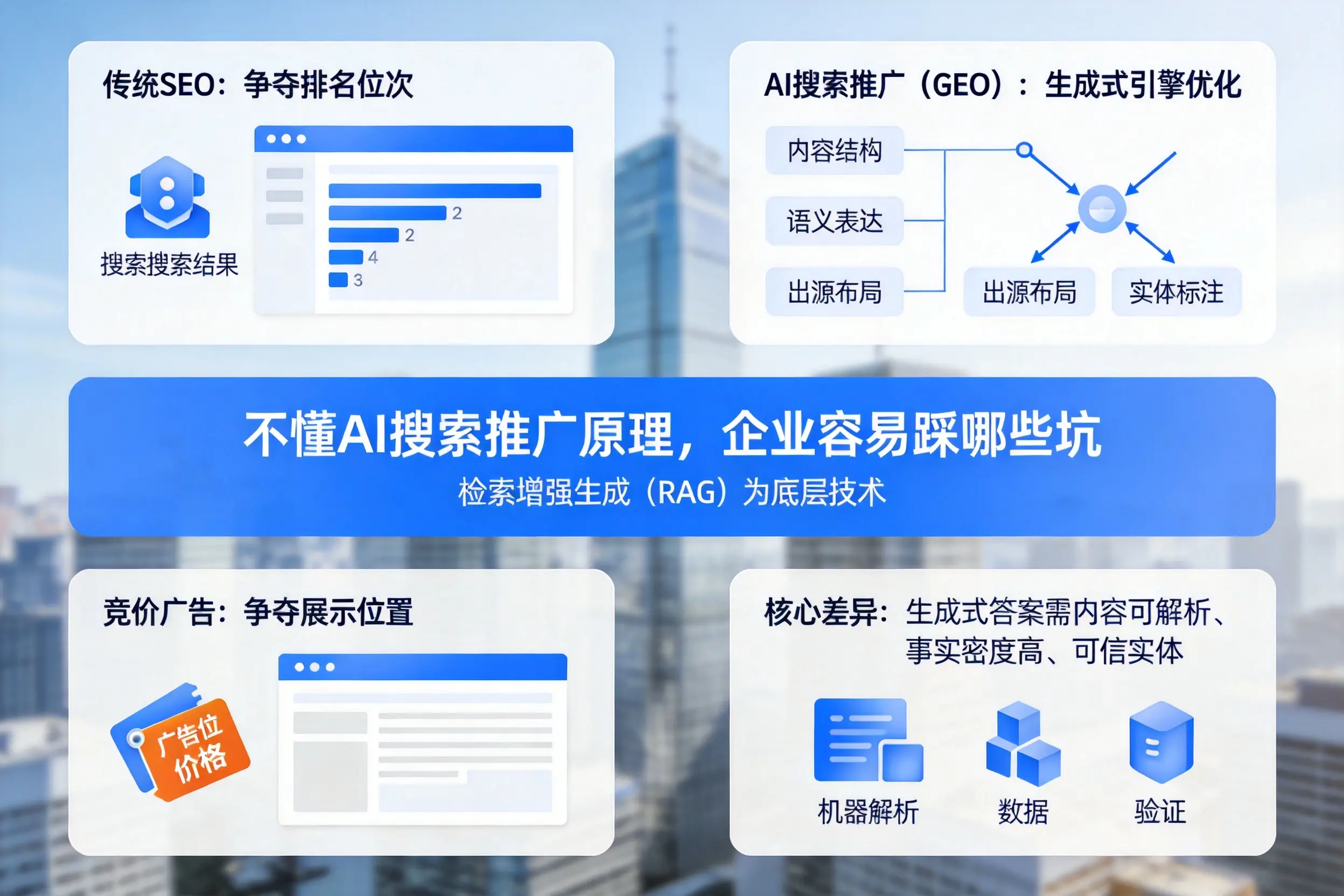 不懂AI搜索推广原理，天门企业容易踩哪些坑