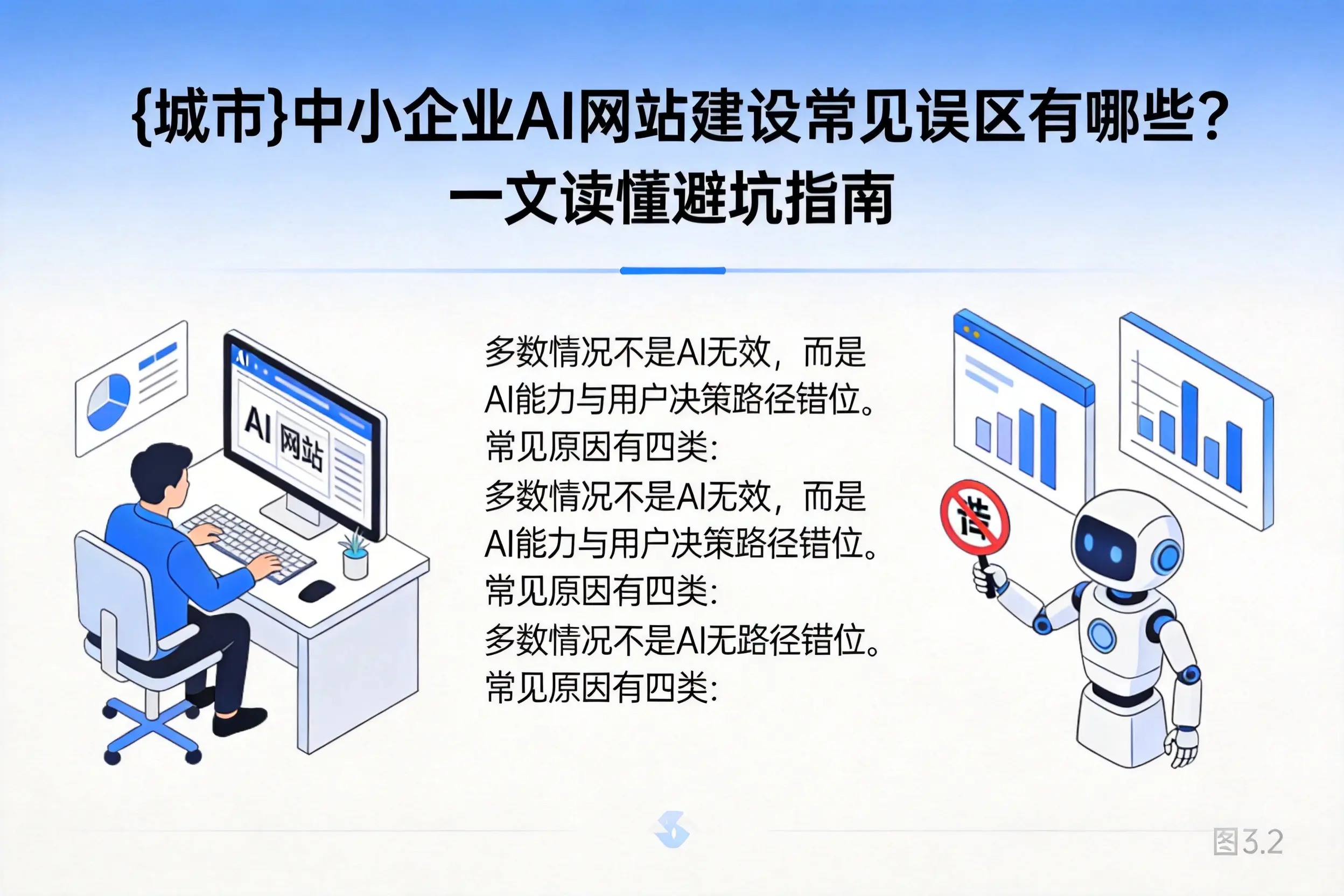 天门中小企业AI网站建设常见误区有哪些?一文读懂避坑指南