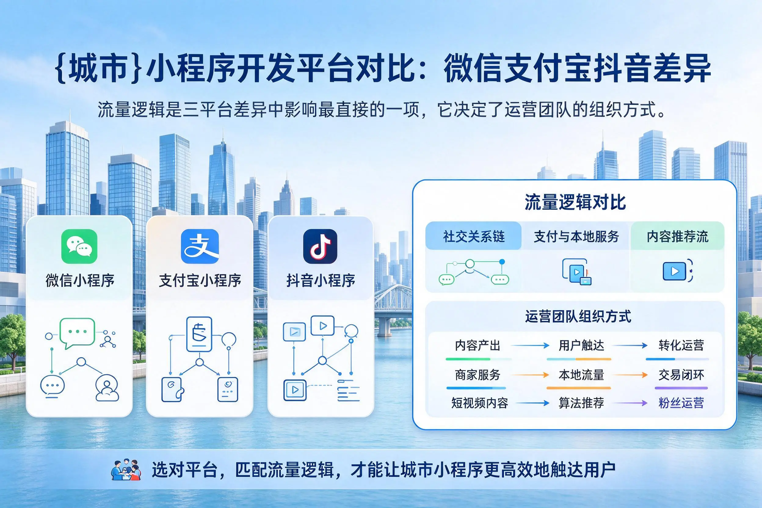 天门小程序开发平台对比:微信支付宝抖音差异